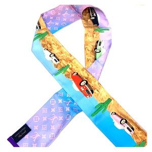 Louis Vuitton silk scarf